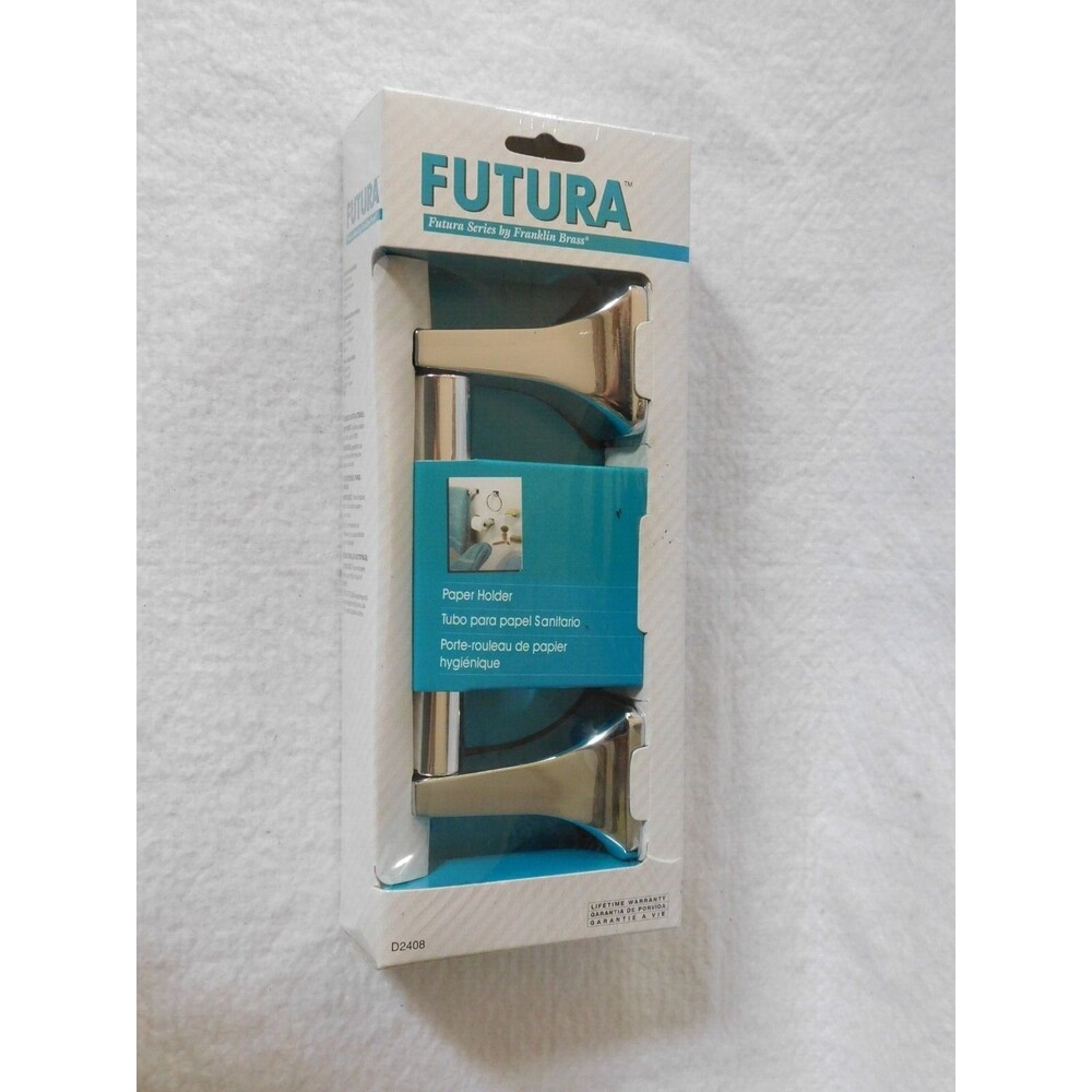 Franklin Brass Futura Toilet Paper Holder in Chrome ~NEW~